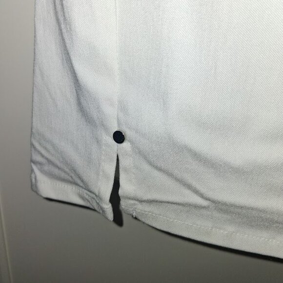 INC International Concepts White Stretch Pull On Core Shorts Sz 12 NWT - Picture 3 of 8